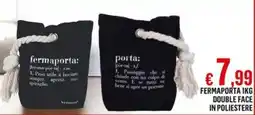 Satur Fermaporta ikg double face in poliestere offerta