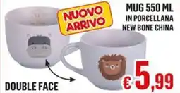 Satur Mug in porcellana new bone china offerta