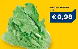 Esselunga Insalata romana al kg offerta