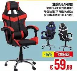 Satur Sedia gaming offerta