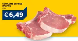 Esselunga Cotolette di suino italiano offerta