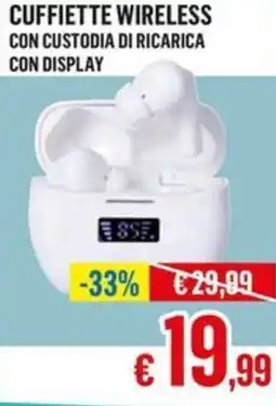 Satur Cuffiette wireless offerta