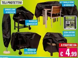 Satur Teli protettivi ombrellone 50x210 cm offerta