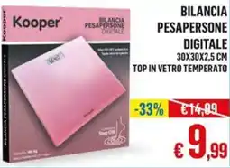 Satur Kooper Bilancia pesapersone digitale offerta