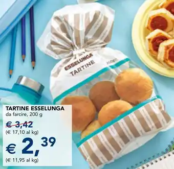 Esselunga Tartine ESSELUNGA offerta
