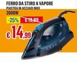 Satur Kooper Ferro da stiro a vapore offerta