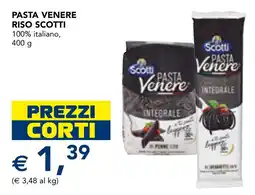 Esselunga Pasta venere riso SCOTTI offerta