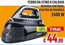 Satur Ferro da stiro a caldaia 2400 W offerta