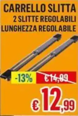 Satur Carrello slitta offerta