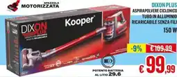 Satur Kooper dixon plus aspirapolvere ciclonico 150W offerta