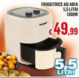 Satur Kooper friggitrice ad aria 1300W offerta