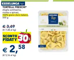 Esselunga Esselunga tortelli freschi offerta