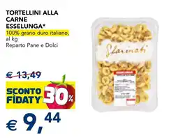 Esselunga Tortellini alla carne ESSELUNGA offerta