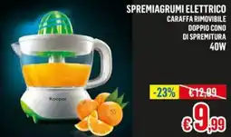 Satur Kooper spremiagrumi elettrico offerta