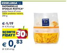 Esselunga Esselunga pappardelle sfoglia rustica offerta