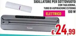 Satur Kooper Sigillatore per sottovuoto 100W offerta