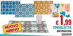 Satur Tovaglietta antimacchia 33x48 cm offerta