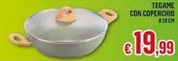 Satur Tegame con coperchio ø 28 cm offerta