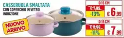 Satur Casseruola smaltata Ø 16 cm offerta