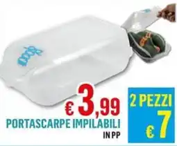 Satur Portascarpe impilabili offerta