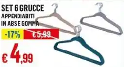 Satur Set 6 grucce offerta