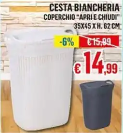 Satur Cesta biancheria offerta