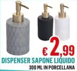 Satur Dispenser sapone liquido offerta