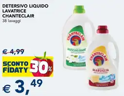 Esselunga Detersivo liquido lavatrice CHANTECLAIR offerta