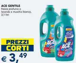 Esselunga ACE gentile fresco profumo o lavanda e muschio bianco offerta