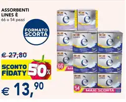Esselunga Assorbenti LINES È offerta