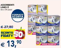 Esselunga Assorbenti LINES È offerta