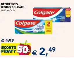 Esselunga Dentifricio bitubo COLGATE offerta