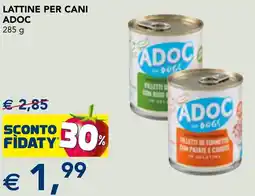 Esselunga Lattine per cani ADOC offerta