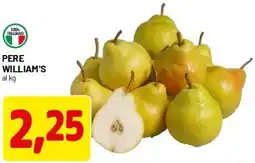 DPiù Pere william's offerta