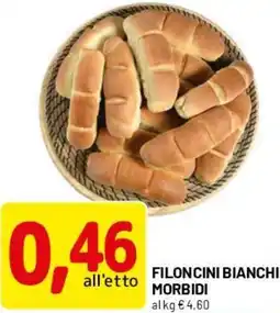 DPiù Filoncini bianchi morbidi offerta