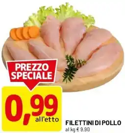 DPiù Filettini di pollo offerta