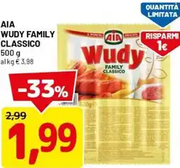 DPiù Aia wudy family classico offerta