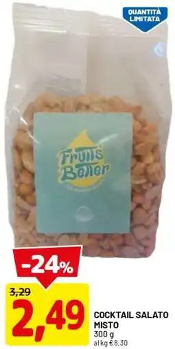 DPiù Cocktail salato misto offerta