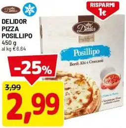 DPiù Delidor pizza posillipo offerta