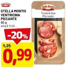 DPiù Stella montis ventricina piccante offerta