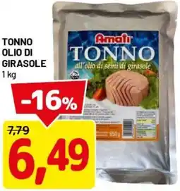 DPiù Tonno olio di girasole offerta