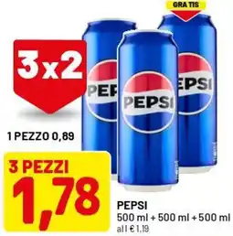 DPiù Pepsi offerta