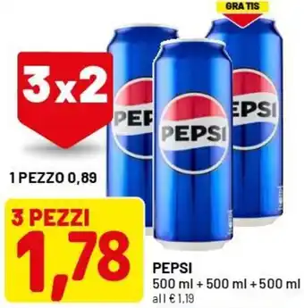 DPiù Pepsi offerta