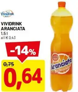 DPiù Vividrink aranciata offerta