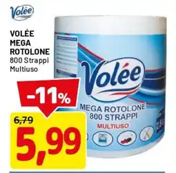DPiù Volée mega rotolone offerta