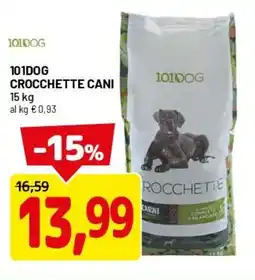 DPiù 101dog crocchette cani offerta