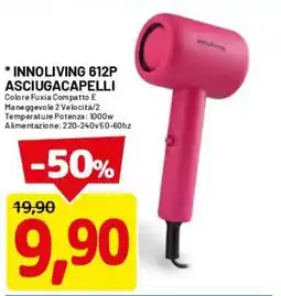 DPiù INNOLIVING 612P ASCIUGACAPELLI offerta