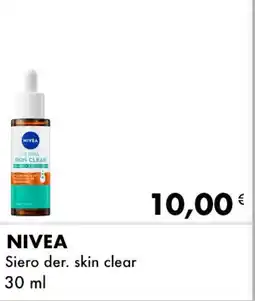 Iper Tosano NIVEA Siero der. skin clear offerta