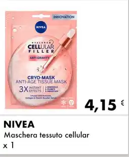 Iper Tosano NIVEA Maschera tessuto cellular offerta