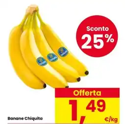 Eurospar Banane Chiquita offerta